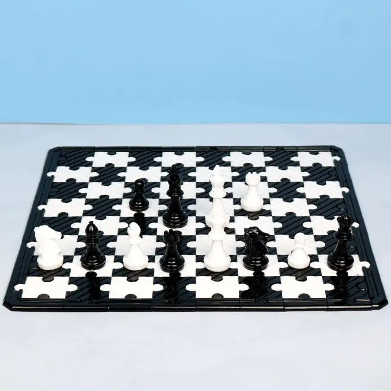 31BB Diy Mold Chess Party Leisure Puzzle Board Game Checkers Board Mold