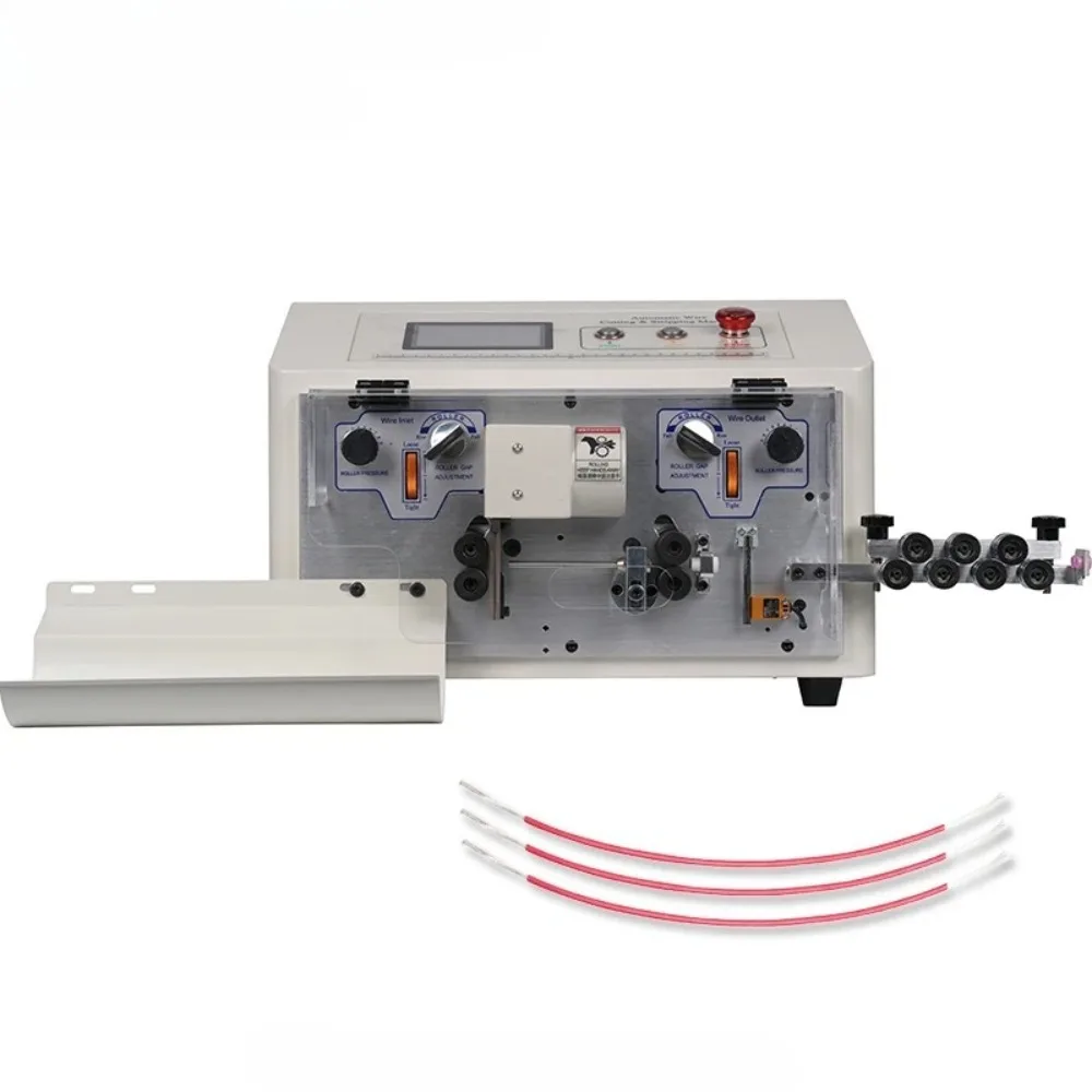 Precision Two-Jumper Touch Screen Stripping Machine Cable Manufacturing Equipment Disconnect Device Protective Cover Optional