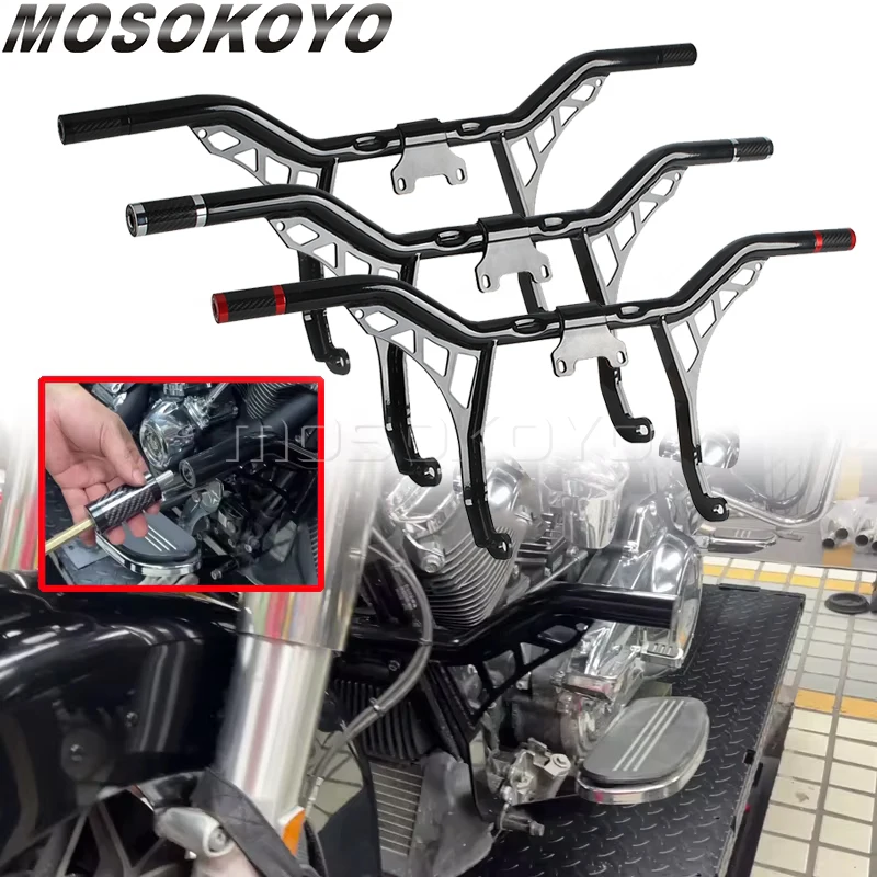 

Crash Bar Front Engine Protection Guard Accessories For Harley Touring Road King Special Classic FLHP FLHR FLHRXS Street Glide