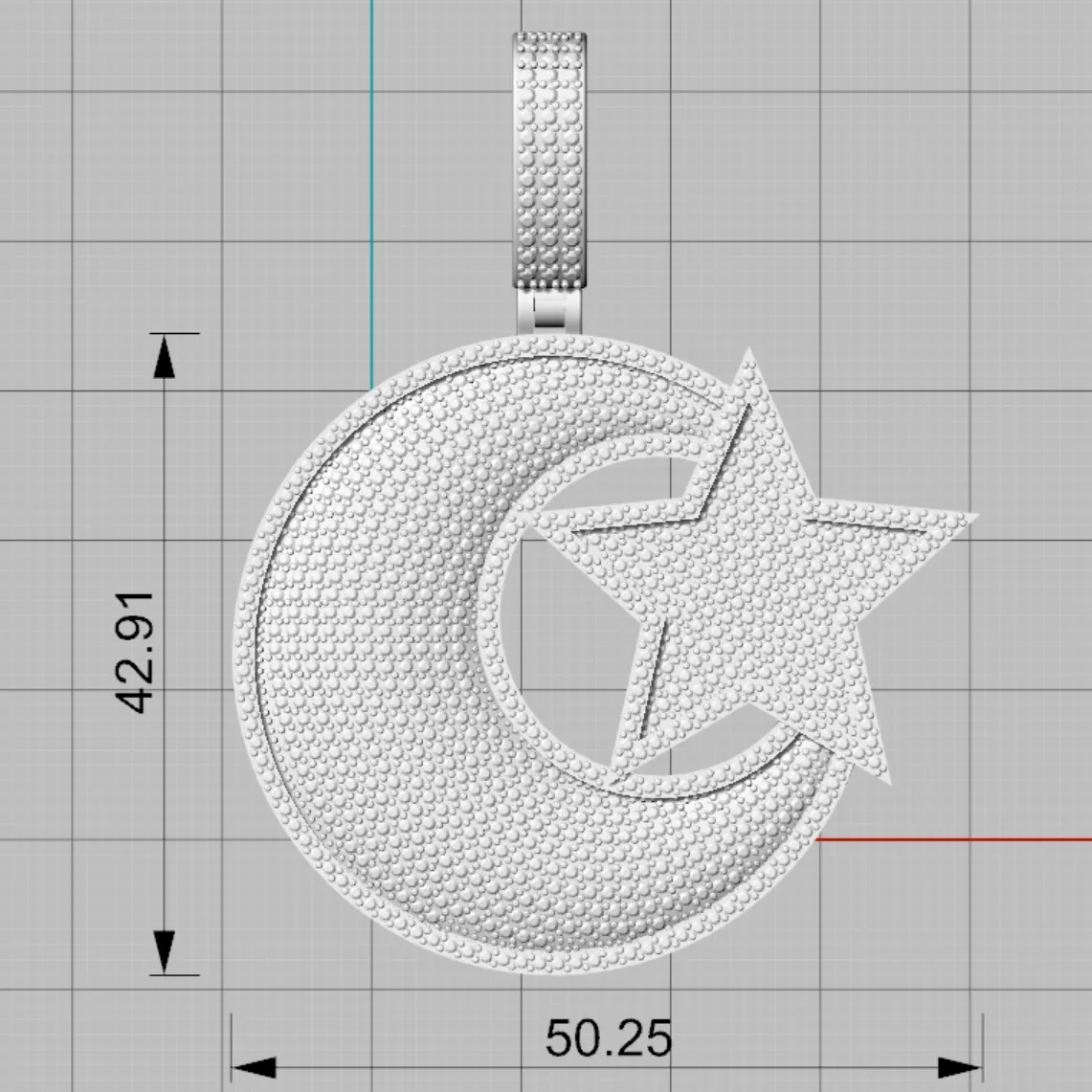 

Подвеска «Iced Out» на заказ в виде буквы из серебра 925 пробы с муассанитом и бриллиантом | Цепочка в стиле хип-хоп