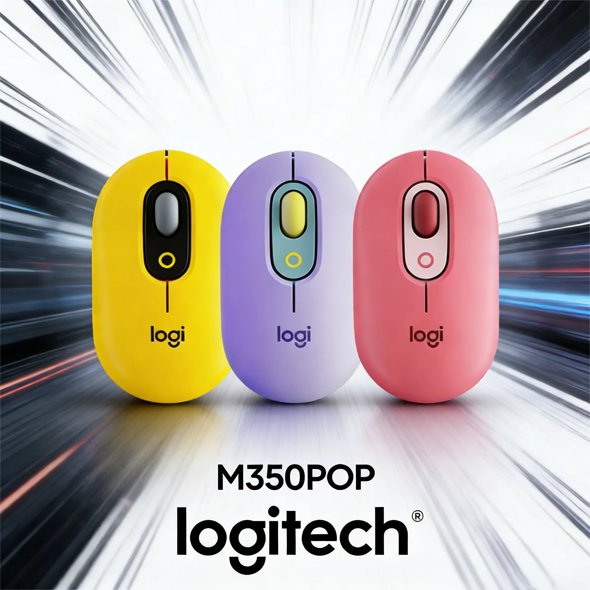

Беспроводная мышь Logitech MX Anywhere 3S/M350 Pop/M350, Bluetooth, для нескольких устройств, компактная и удобная для офиса и путешествий