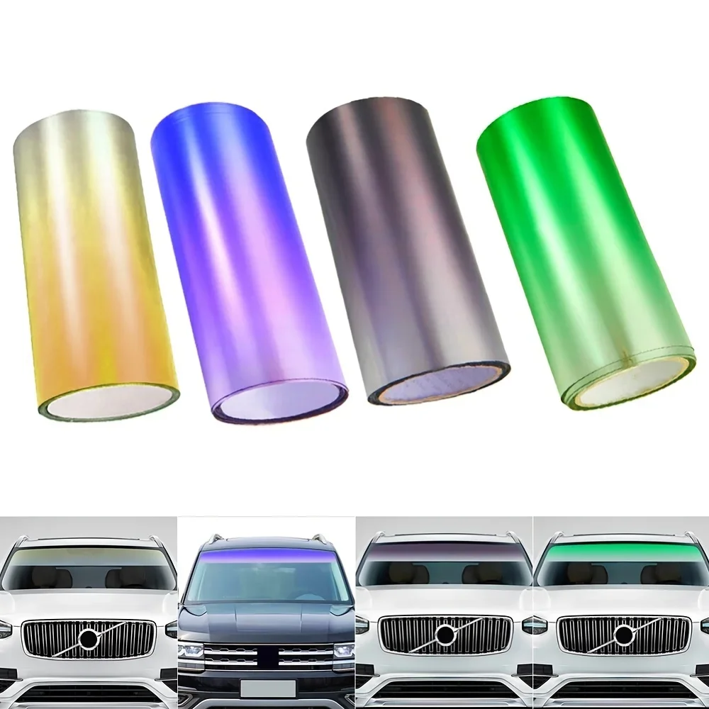

150*20cm Car Sticke Front Windshield Tint,Auto Sun Blocking Window Tint Universal Shade Visor Protection Windshield Protection
