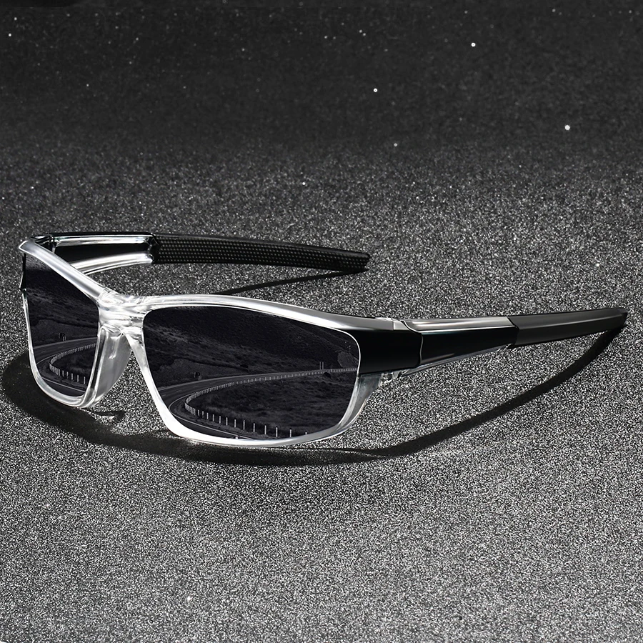 Moda Vintage Clear Driving Fishing Cycling Sportowe okulary przeciwsłoneczne Mężczyźni Kobiety Bieganie Alpinizm Sportowe okulary przeciwsłoneczne UV400