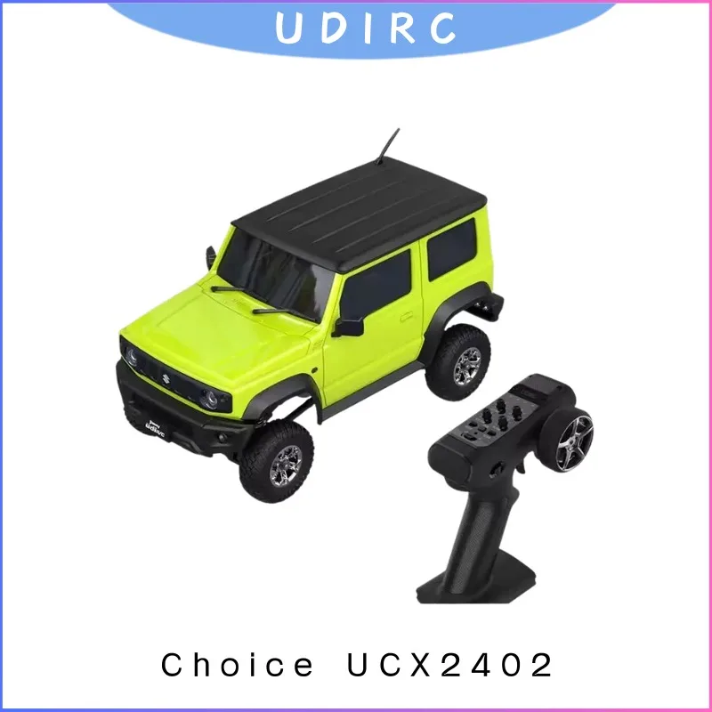 

UCX2402 1:18 Scale 4WD High Speed RC Truck, 2.4Ghz Off-Road Remote Control Car with LED Lights, 7.4V RTR Buggy