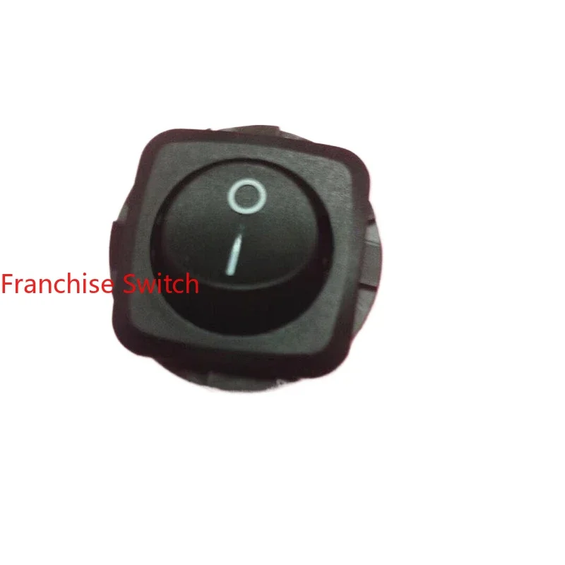 

10 шт. R13-135A круглый кулисный переключатель типа корабля, две ножки и две передачи, черная мощность 10 А