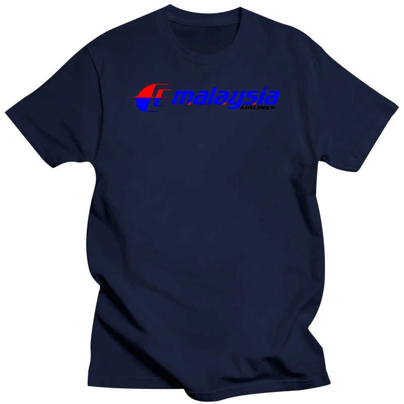 Malaysia Airlines Airplane Pilot T Shirt Anime Summer Style Tees Male Harajuku Top Fitness Brand Clothing