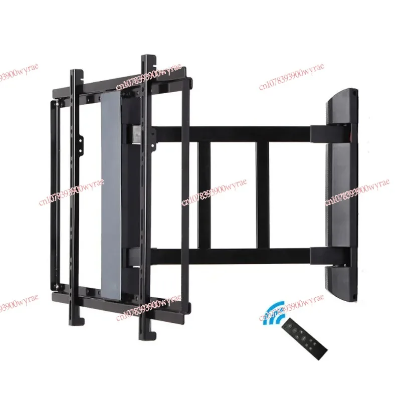 32-70inch 180 degree Electric swing arm Full motion motorized TV wall mount smart swivel arms TV wall bracket