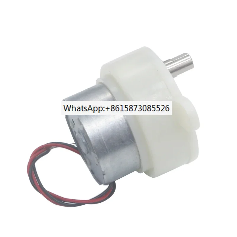 

Micro DC reduction motor, electric vehicle handicraft, electric light box, DC plastic gearbox motor, 6V, packaged in 10 pieces