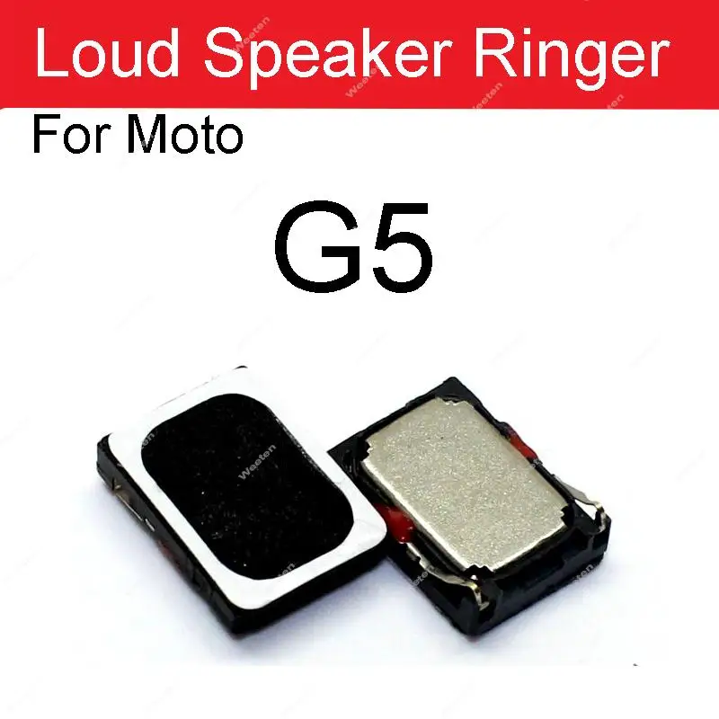 2Pcs/Lot, Buzzer Ringer Loud Speaker Loudspeak For Moto G2 G3 G4 G5 G6 Plus Play G7 Power G7 Play G8 Plus G9 Power Loudspeaker