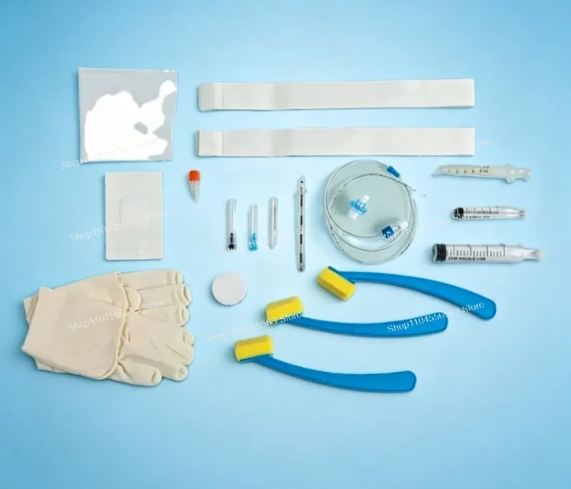 Percutaneous Tracheostomy Kit: Disposable Tracheotomy Tube Set – Sterile PDT Dilator & Introducer