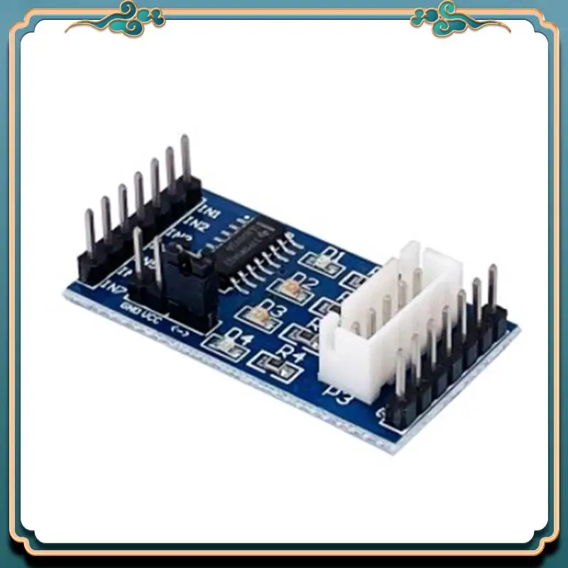 

ABJG-для 28BYJ-48 Плата драйвера шагового двигателя ULN2003 Модуль-5-12 В со светодиодным индикатором