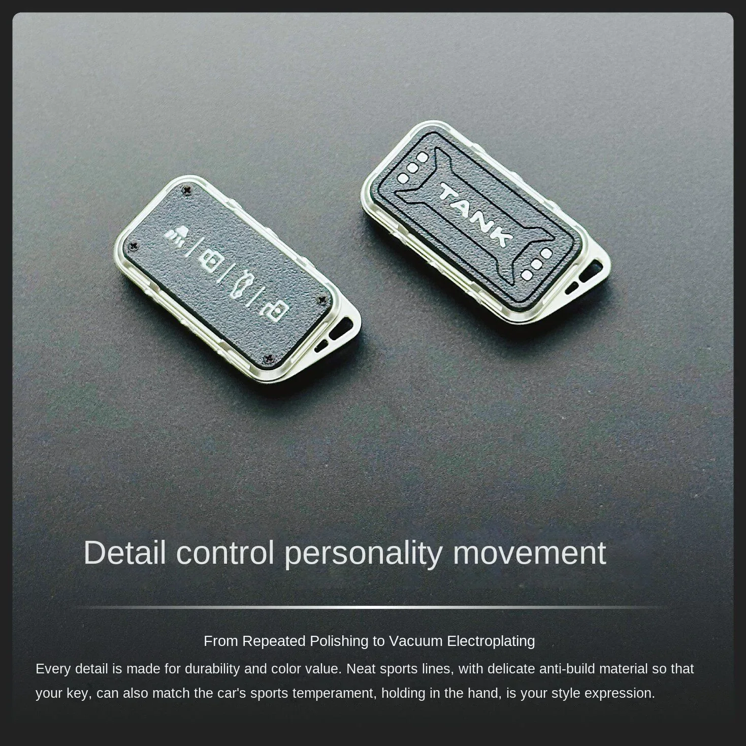 Tank 300, New Energy 400/500/700, Car Key Non Destructive Replacement, Modified Shell, Metal Protective Cover