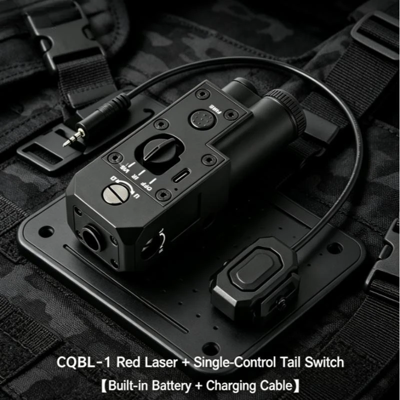

WADSN CQBL Metal IR Laser Indicator Red Dot Sight M300 White LED Flashlight Dual Function Switch AR Hunting Scout Accessory