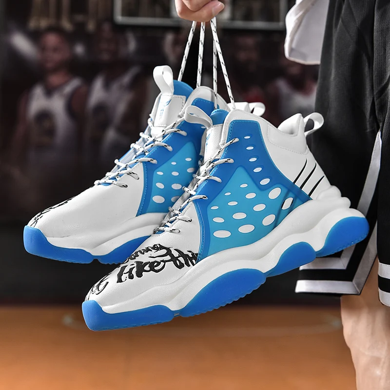 High ankle Adult Casual Sport Footwear Boy Girl School Sports Training Basketball Shoes Running Shoes Student Outdoor Shoes