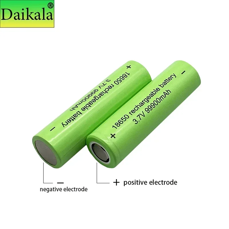 2024 KC certified 3.7V 99900MAH 18650 lithium-ion rechargeable battery, suitable for keyboard toy models, mouse alarms