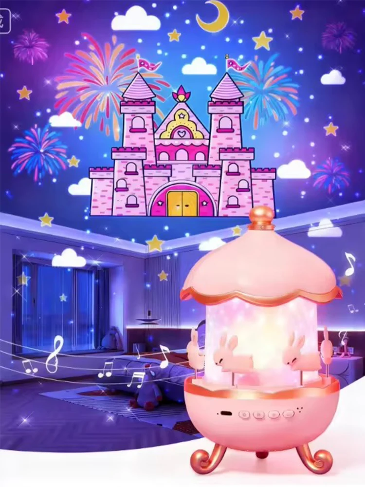 cartoon-rabbit-projection-bedside-light-usb-charging-rotate-projector-night-light-with-speaker-for-home-room-decor-kids-gifts