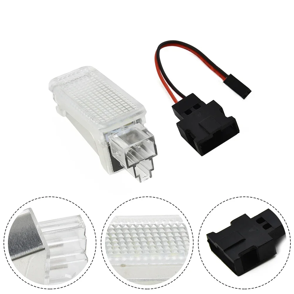 1PC Car 3528 LED Luggage Compartment Trunk Boot Light Module For SEAT Leon Mk3 5F White 12V Car Lighting Lamp Accessories