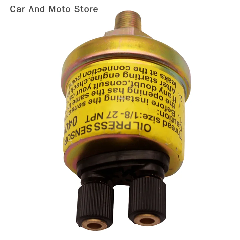 

Universal Car 1/8 NPT Replacement Engine Dual End Design Oil Pressure Sensor For Aftermarket Gauge Auto Accessories