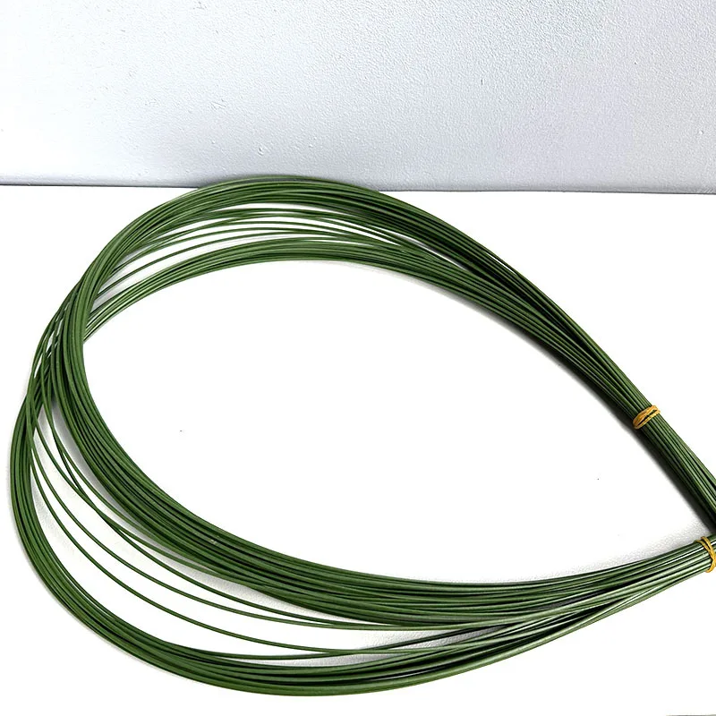 39 Zoll Künstlicher Grasstiel DIY Blumenmaterial Weiche Gummi-Blätter Rattan Blumenarrangement Pflanzengras Hochzeit Party Deko – Detail 19