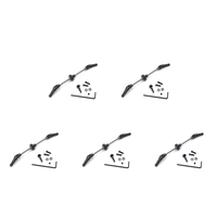 ODIES-5X Metal Front Axle Steel Gear Bridge Kit For WPL C14 C24 C34 B14 B24 B16 B36 1/16 RC Car Upgrade Parts