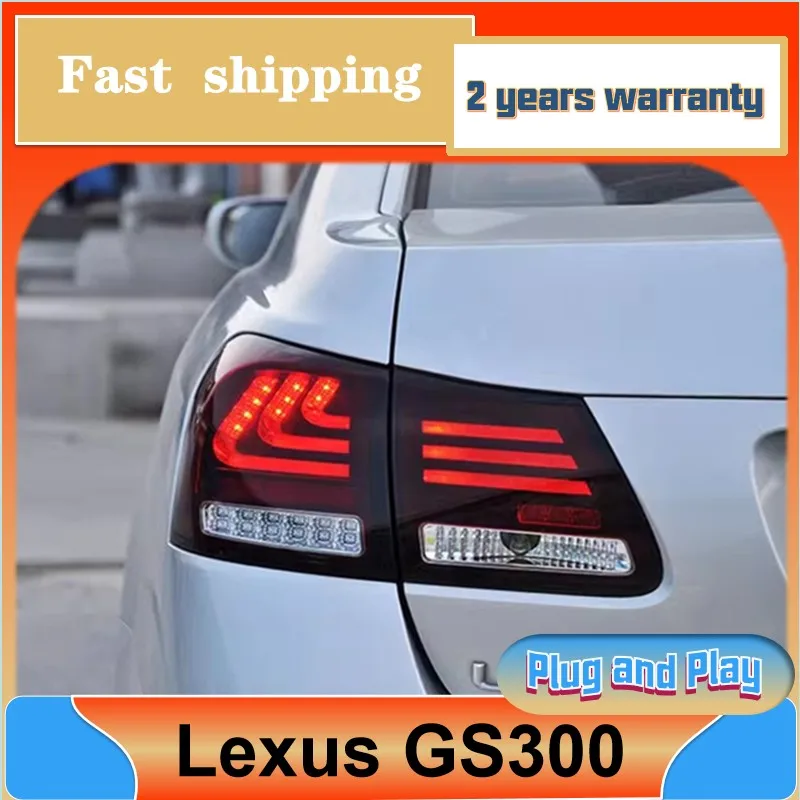 

Car Styling for Lexus GS300 Tail Light 2004-2011 GS430 Taillight GS350 GS450 Rear DRL Fog Brake Reversing Turn Signal