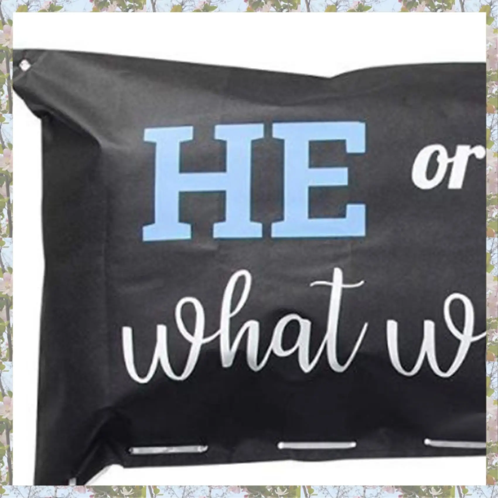 T84C-2X L'aggiunta perfetta al tuo genere Rivela le forniture per feste Gender Reveal Borsa per palloncini Ragazzo o ragazza