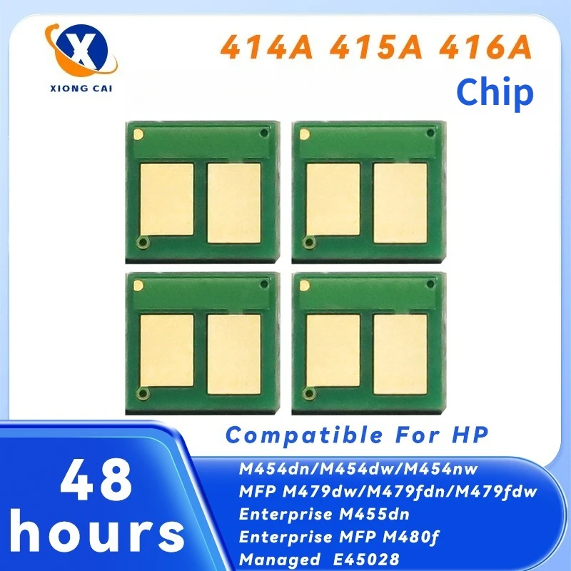 

1-5 компл. КАРТРИДЖНЫЙ ЧИП 414A 415A 416A 414X 415X 416X ДЛЯ HP Color LaserJet Pro M454dn M454dw MFP M479dw M479fdn M479fdw M454 M455