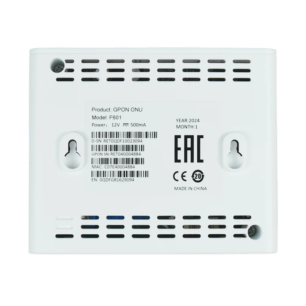 OPTFOCUS-Nuevo Roteador Original F601 GPON ONU 1GE Apc Upc ONT, Compatible con todos los ZTE HW OLT 100%, herramienta de detección FTTH