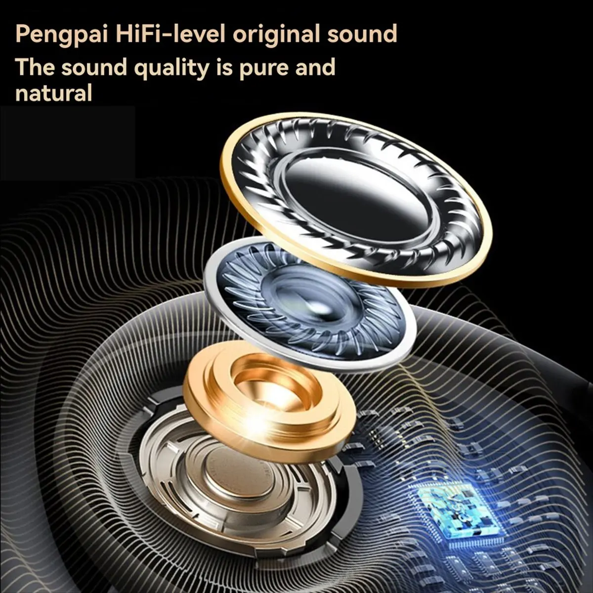Punctual- D77 Clip Wireless Bluetooth Sport in-Ear Headset Headphones 55H Play IPX7 Waterproof Sweatproof Earphones