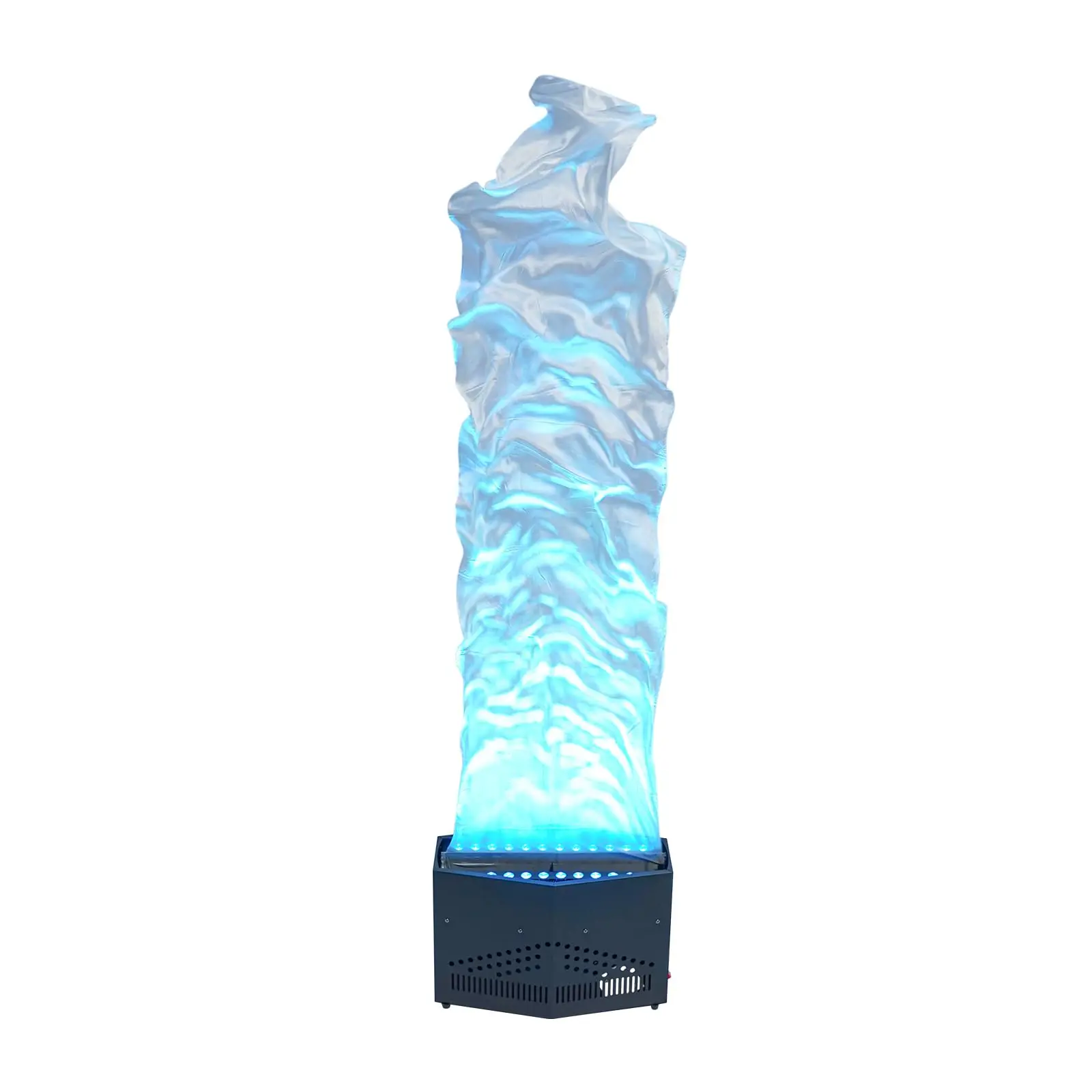 

Поддельный свет пламени огня, светодиодные лампы пламени 5,91 фута, сценические огни, лампа пожарной атмосферы 130 Вт, для освещения сценической диджейской вечеринки, рождественской ночи