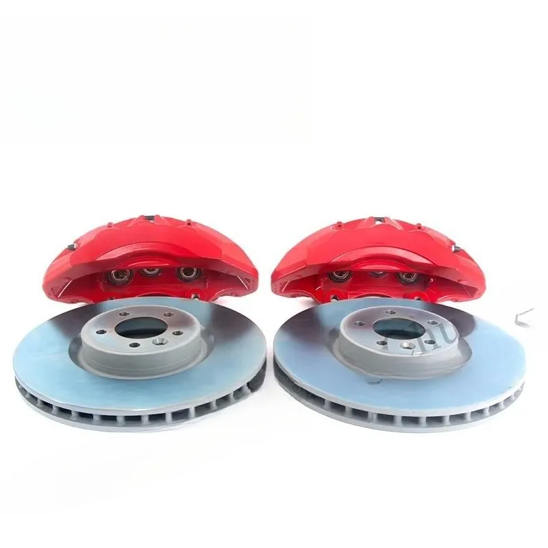 For 19+inch Wheels Brake Caliper Kit 6 Piston Front 380mm Rear 34mm Car Caliper Brake Set for l Defender benz