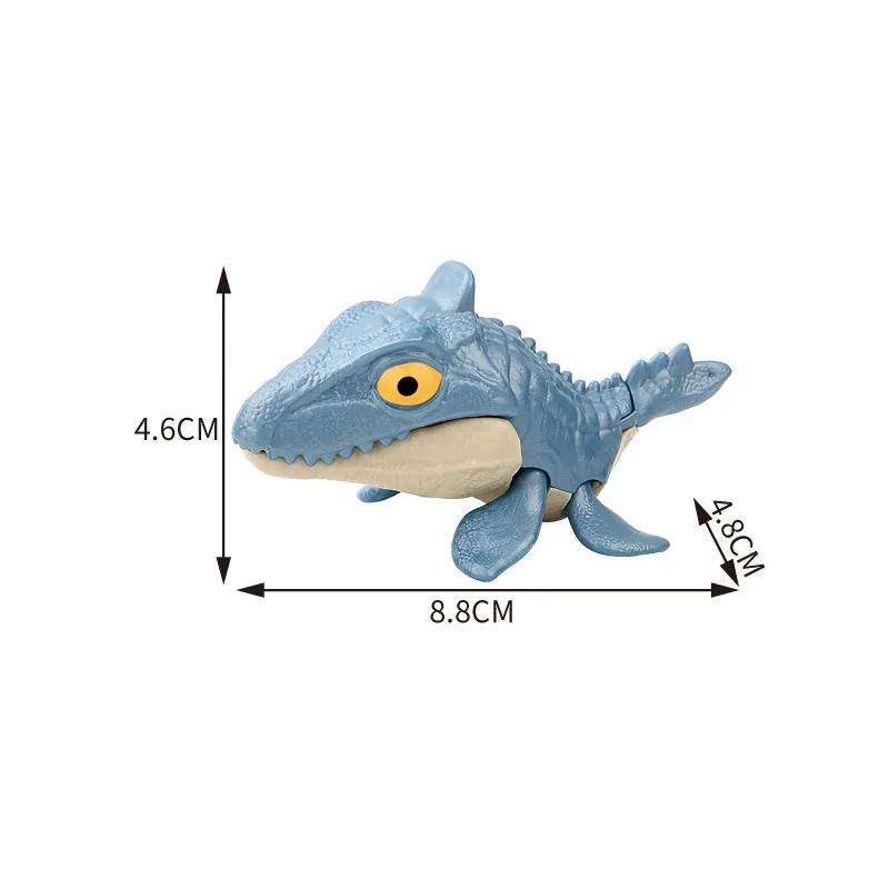 Dinosaur children's toys for boys, popular internet item, Jurassic Tyrannosaurus rex triangle small dinosaur animal model