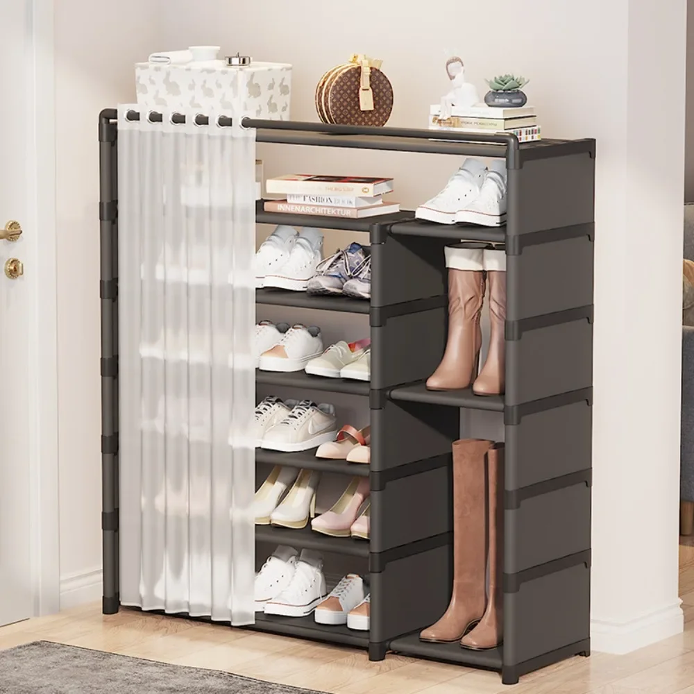 Multilayer Dustproof  Shoe Rack Home Furniture Shoe Rack Organizer Closet Shoe-shelf Shoes Storage Rack Living Room Shoe-shelf