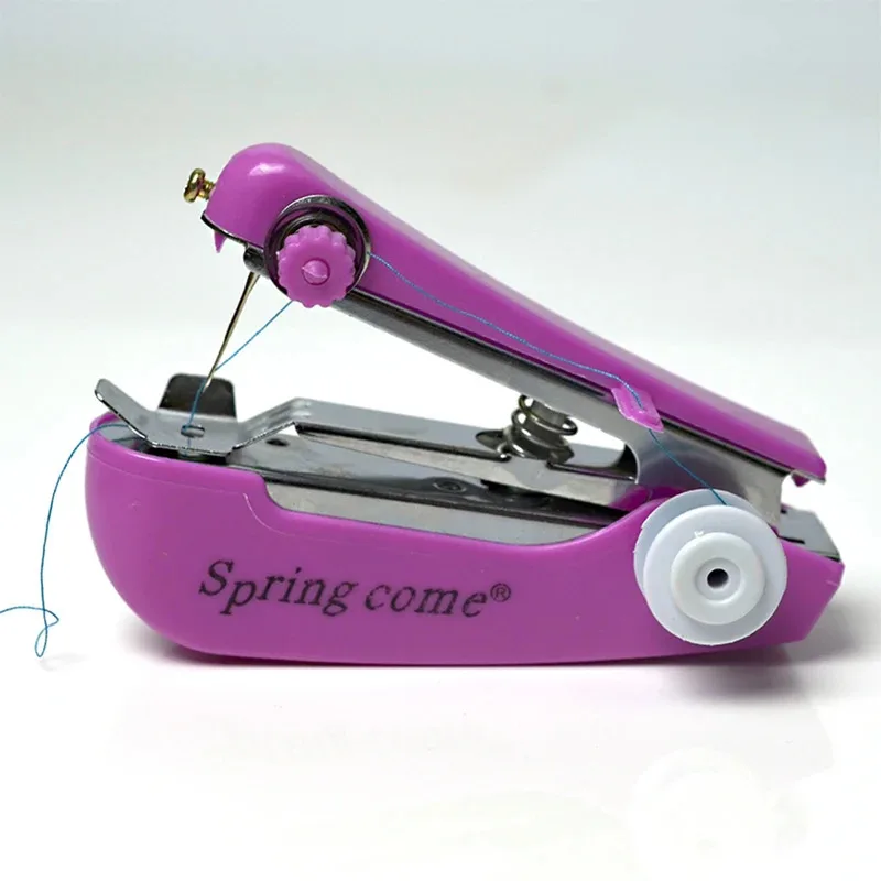 Mini manual sewing machine creative sewing machine for home use, portable sewing and mending supplies.