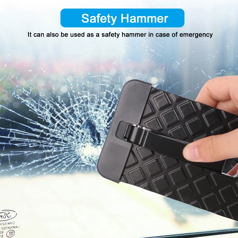 Pedales plegables universales para puerta de coche, soporte de carga de 230kg, clavijas auxiliares para puerta, antideslizantes como martillo de seguridad para automóvil