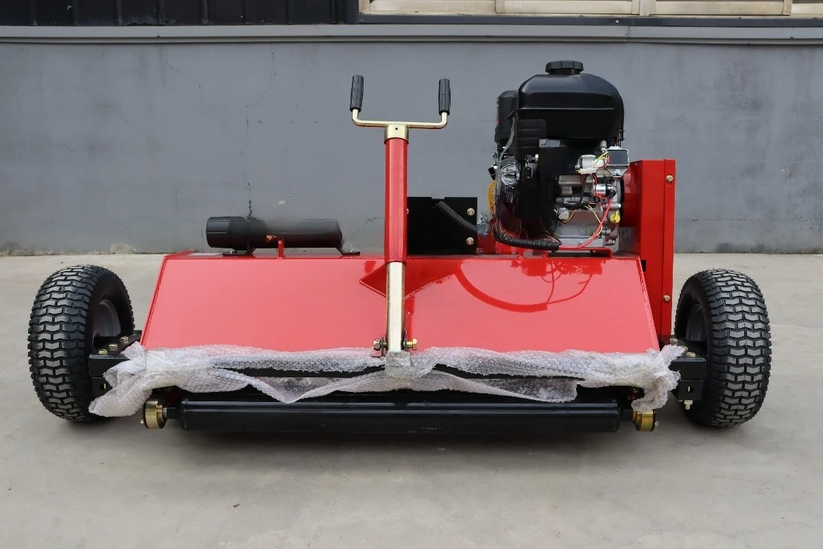 CE EPA Powerful 15hp 420cc Engine Working Width 1150mm Garden Lawn Mower  Forestry Machinery