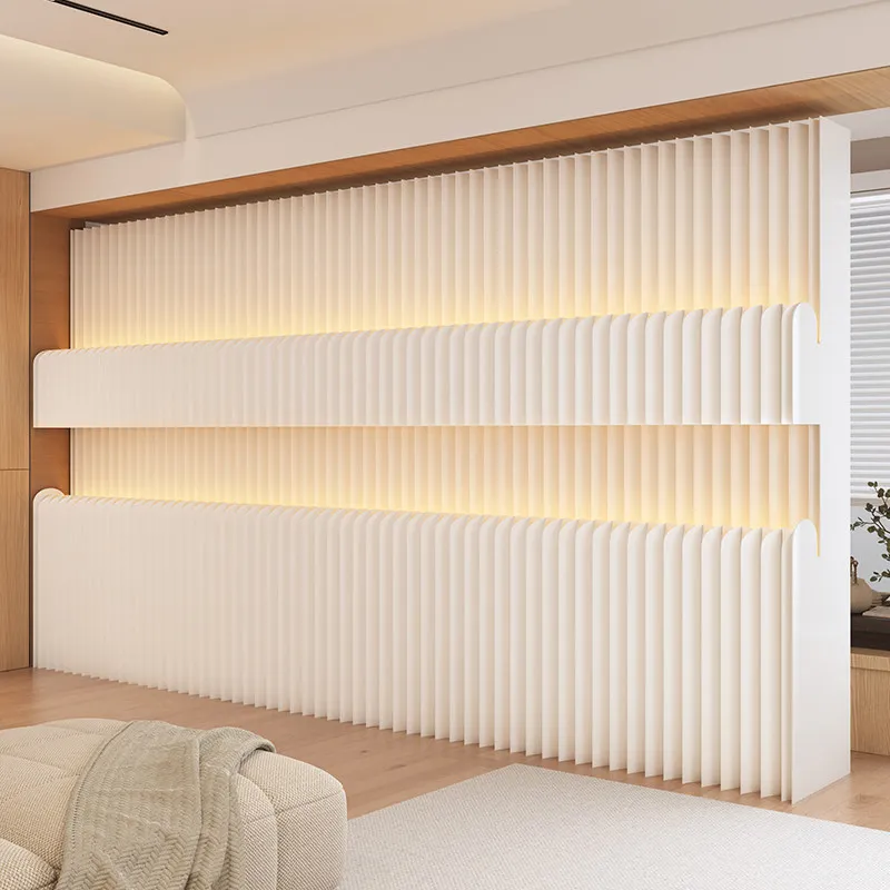 partition  room divider screen  파티션 자바라 wall dividers folding Paper screen partition false wall office beauty salon
