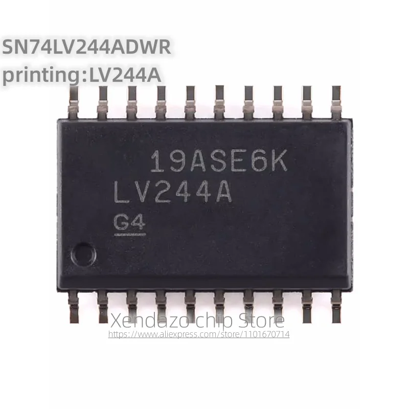 10pcs/lot SN74LV244ADWR printing LV244A SOP-20 package Original genuine Eight channel buffer/driver chip