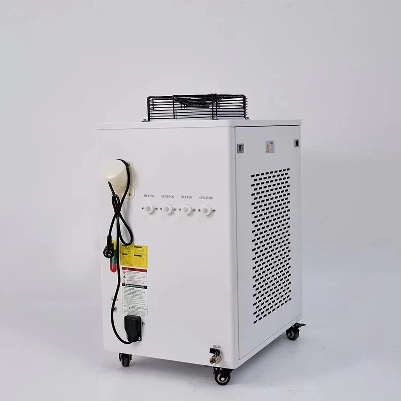 Industrial Fiber Laser Chiller Dual Temperature Dual Control Cooling System for Metal Cutting Welding CNC