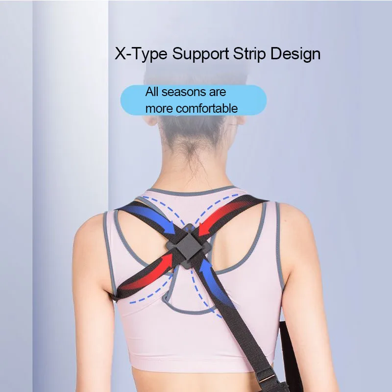 1Pcs Adjustable Shoulder Brace & Support Arm Sling For Stroke Hemiplegia Subluxation Dislocation Recovery Rehabilitation