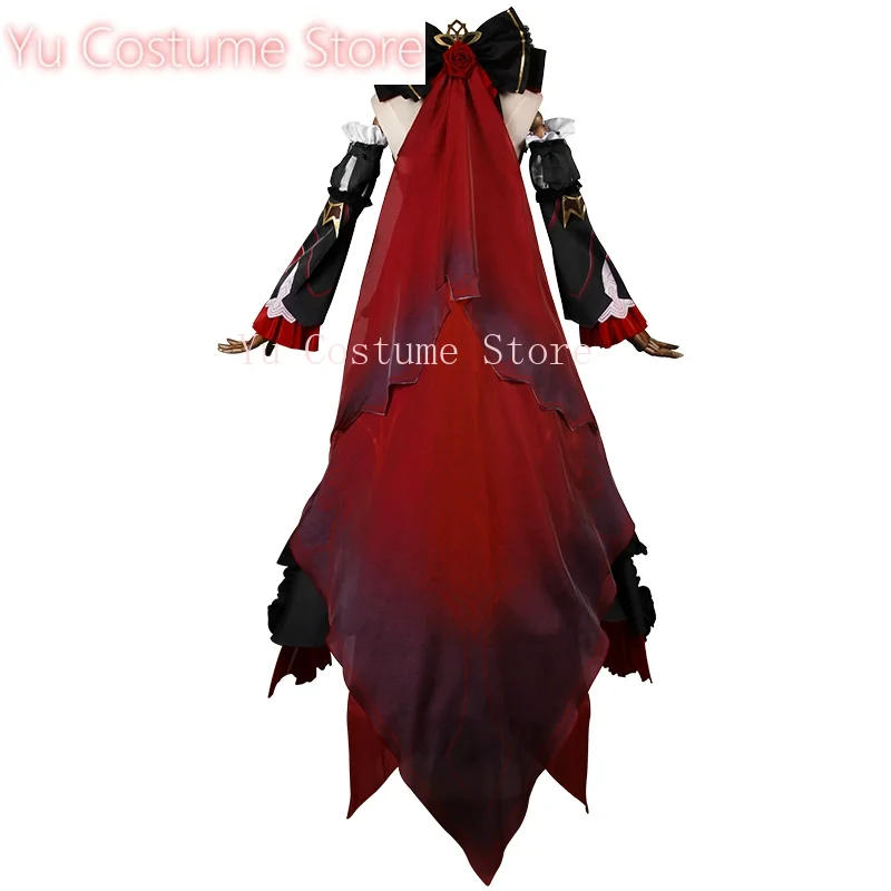 Yu Honkai Impact 3rd Theresa Apocalypse Oath Under The Moon Women Cosplay Costume Cos Game Anime Party Uniform Hallowen Play