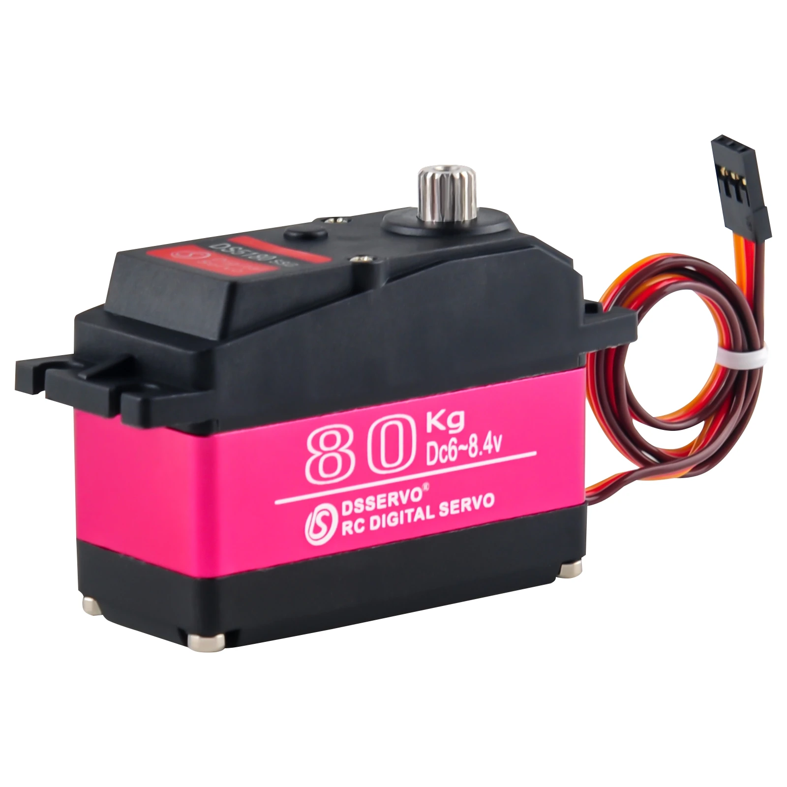 2個/セット 80KG メタル DS5180 デジタルサーボモーター 180/270度 高トルク スチールギア ロボットサーボパーツ RCカー/ロボットモデル用