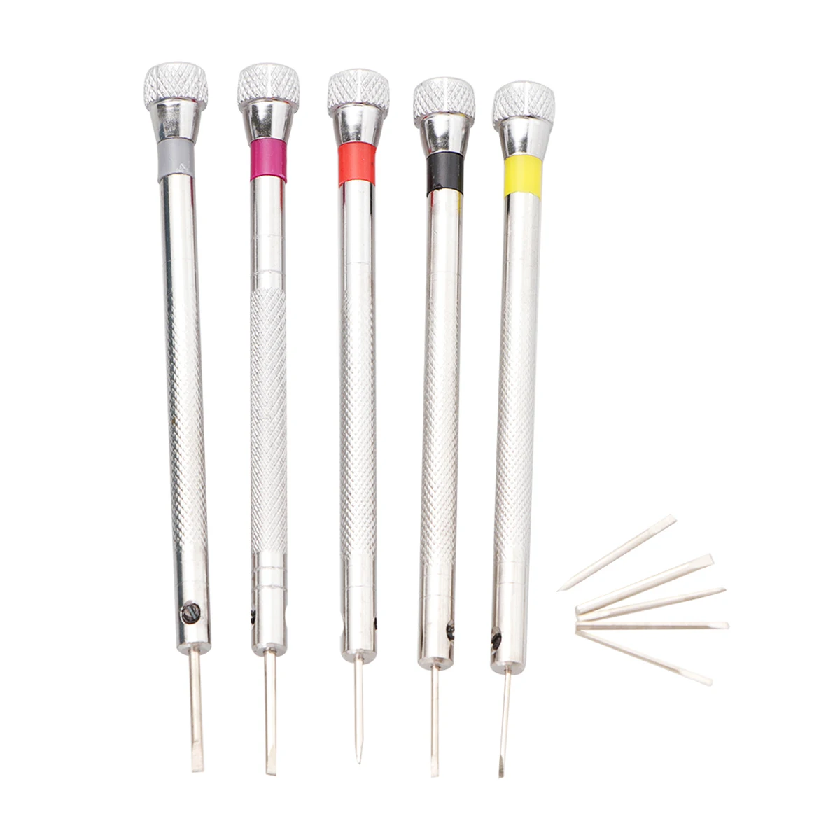 

5pcs Screwdriver Tools for Eyeglasses Watches Jewelries Repair Portable Home Sunglasses Repair Kit Use