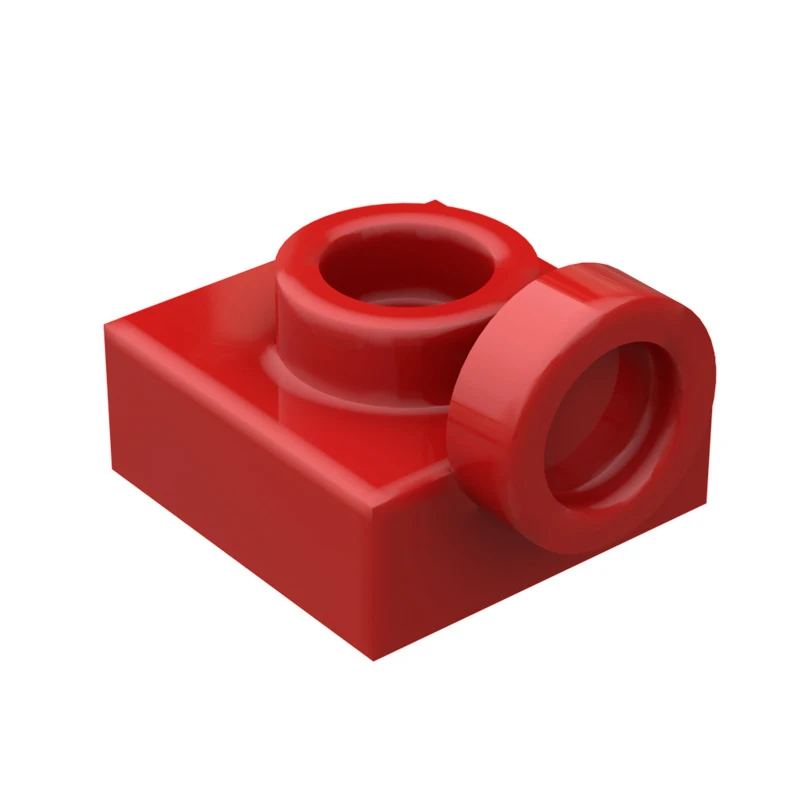 MOC 10PCS 3024W Special 1x1 Board Short Hole Point Floating Above Side Building Blocks Kit 0161 Third Bricks Particle Toys Gifts