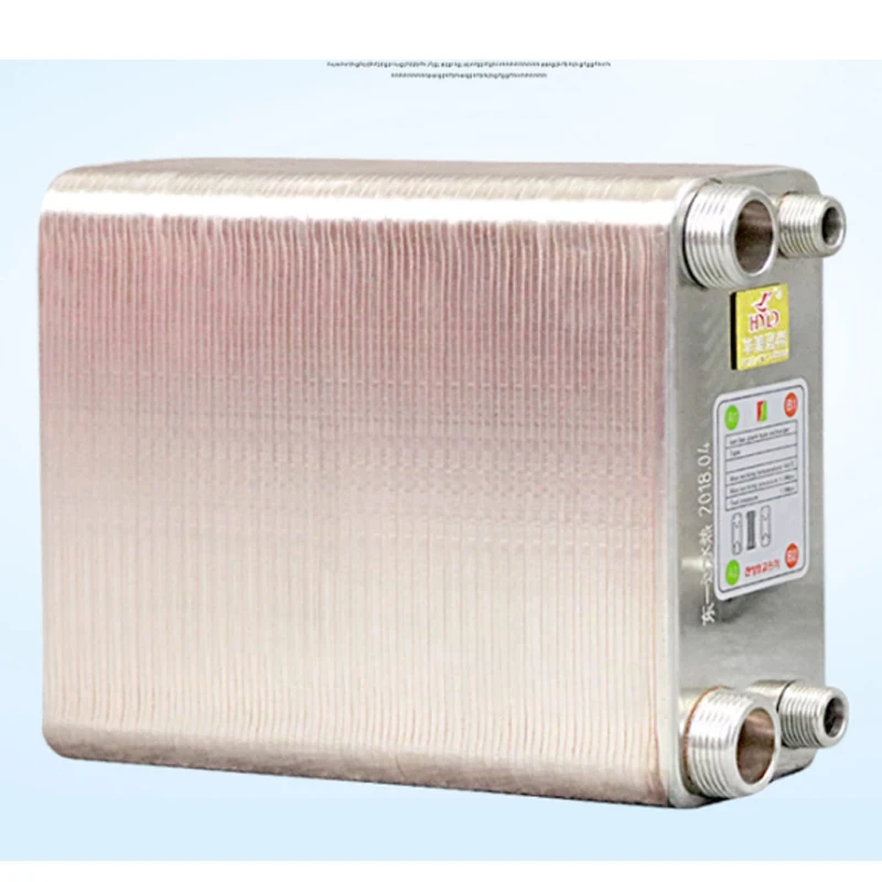 120 Plates Brazed Plate Heat Exchanger Beer Wort Chiller Cooler Home Brewing Beer Brazed Water Heater
