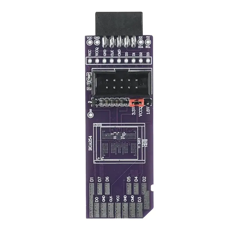 【PHONE ACCESSORY】For EMMC NAND Flash Module RT809H-ISP Simple Reading Board Reading And Writing Board