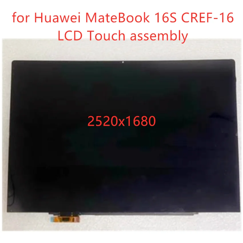 16 inch for Huawei MateBook 16s cref-x Laptop Display LCD Touch Screen Assemby QHD 2520x1680