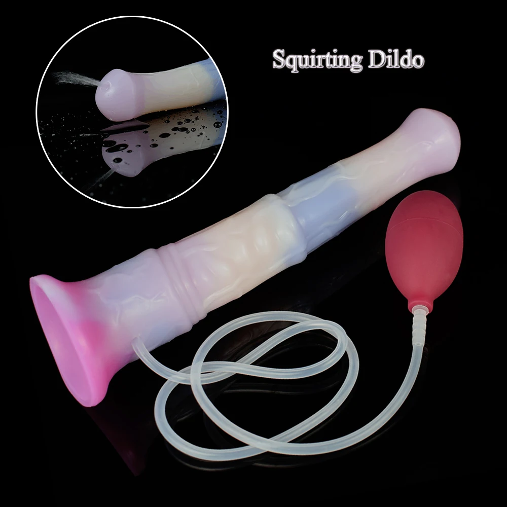 YOCY رذاذ الماء طويل الحصان دسار مع مصاصة القذف الحيوان القضيب التدفق الشرج ألعاب جنسية للنساء الكبار الاستمناء