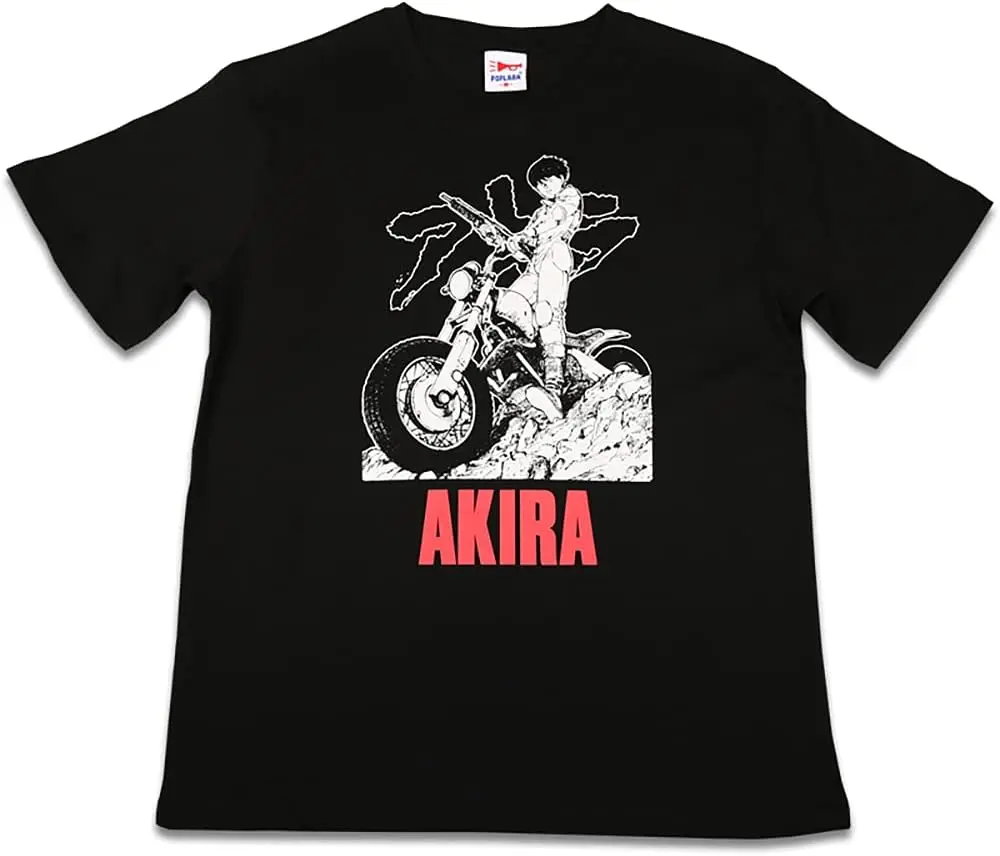 AKIRA Shima Tetsuo Anime Manga T-shirt Men's/Women's T-shirt/Summer clothing Sports Print Short sleeve Unique Plain Loose fit Br