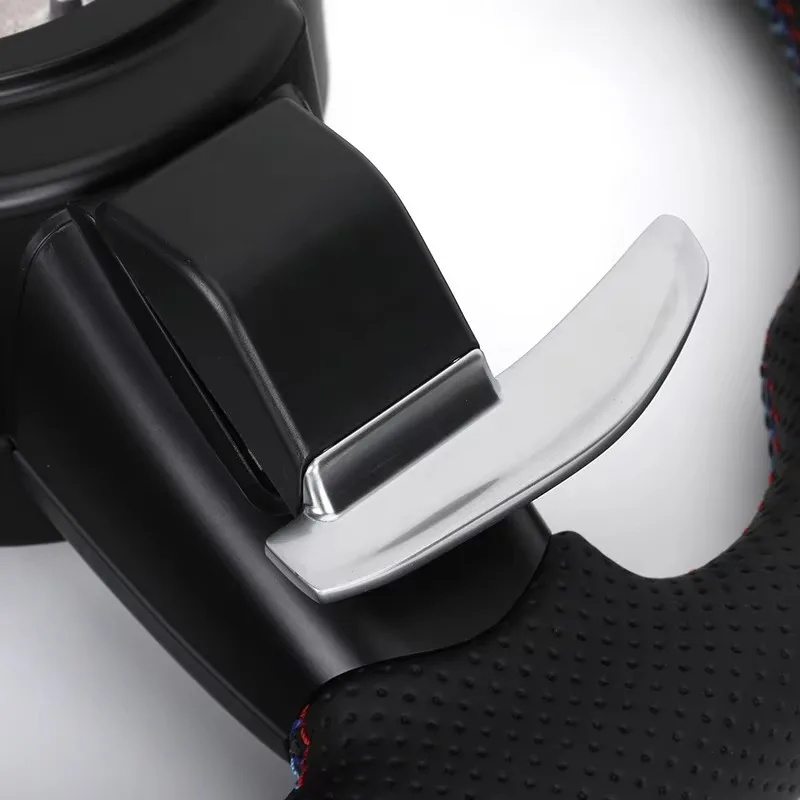 LED Dashboard Display Custom Stitch Steering Wheel, Premium Leather Sport Mod Parts Fit Popular Aftermarket Sedan Chassis Upgrad view 5